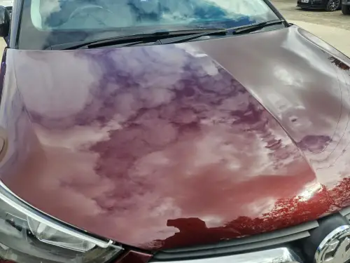 Click Here To Enlarge This Photo Of Bird Lime Stains On Vauxhall Bonnet